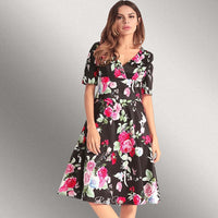 Beautiful Floral Midi Dress