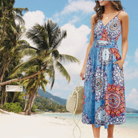 Spaghetti Strap Summer Dress