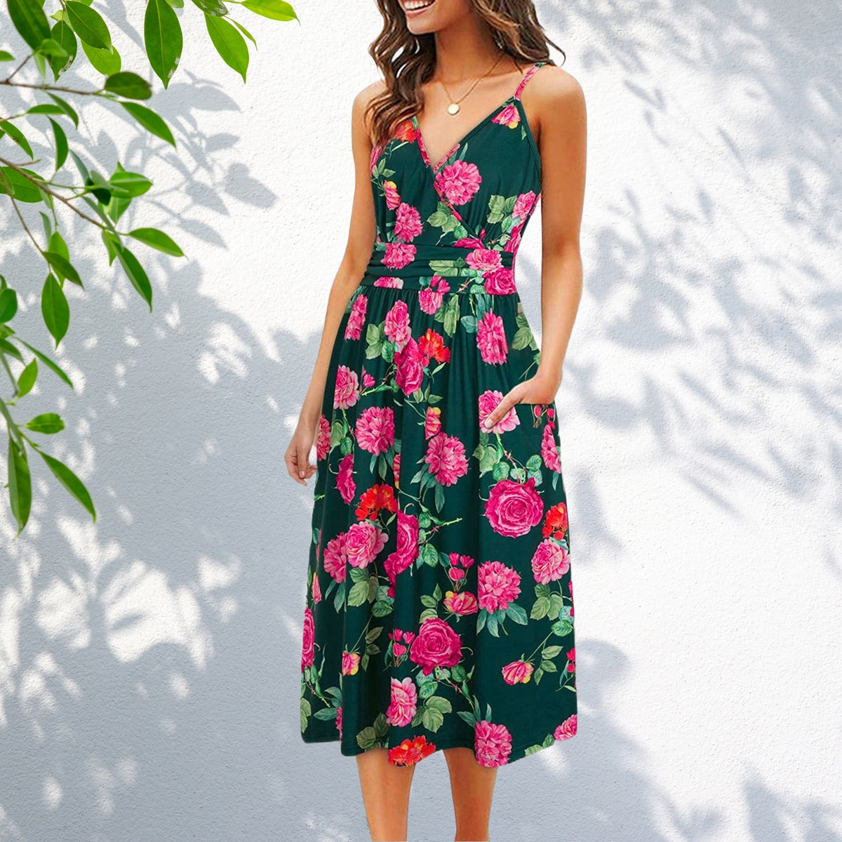 Spaghetti Strap Summer Dress