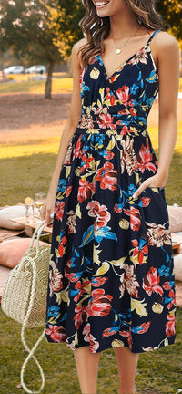 Spaghetti Strap Summer Dress