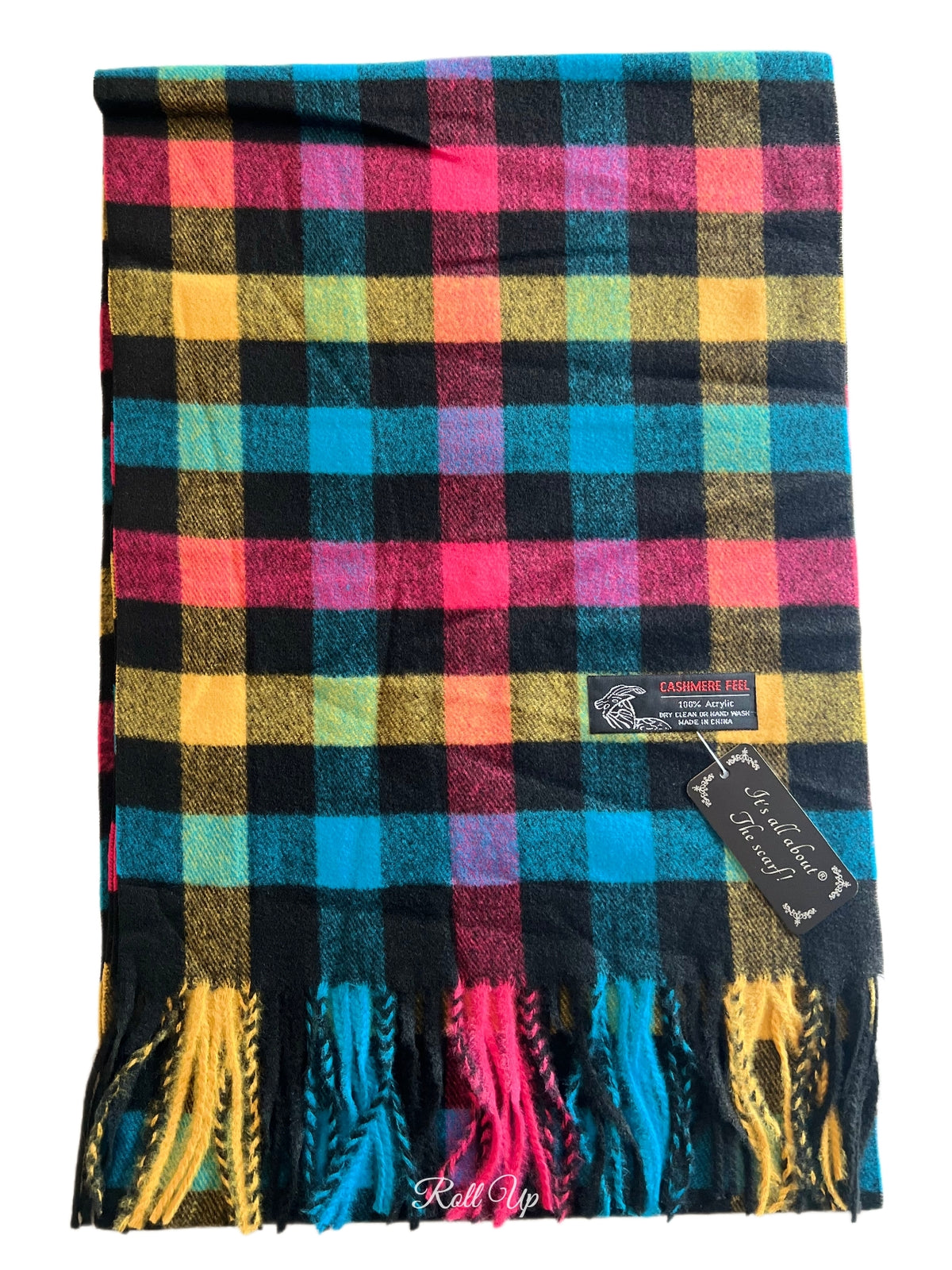 Unisex Plaid Scarves