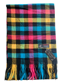 Unisex Plaid Scarves