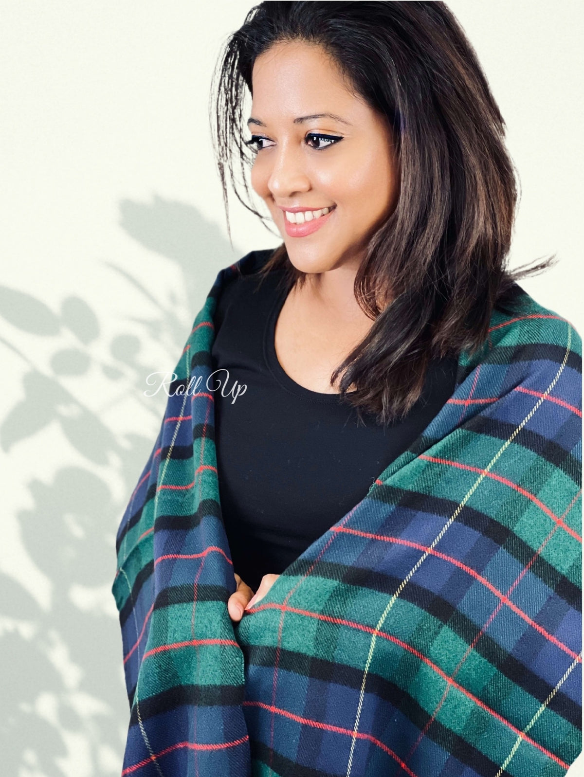Unisex Plaid Scarves