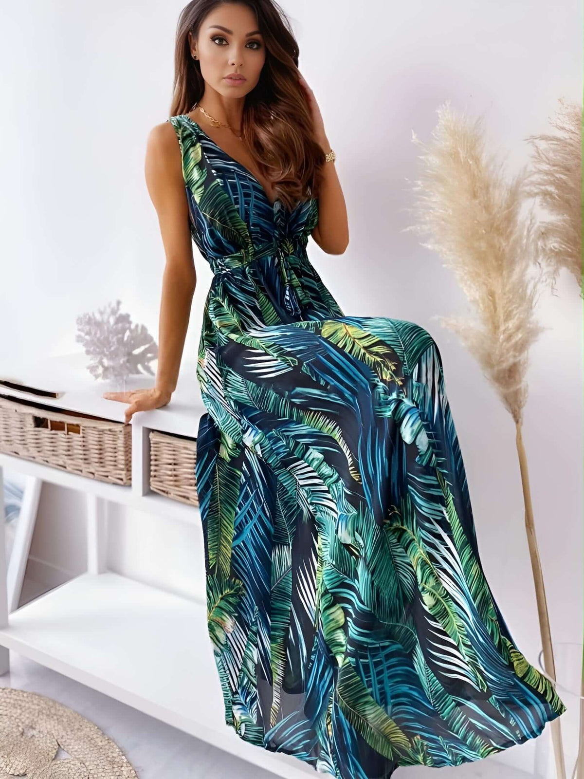 Hawaii Long Maxi Dress