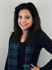 Unisex Plaid Scarves