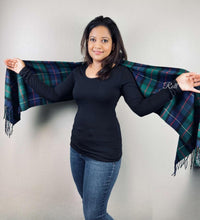 Unisex Plaid Scarves