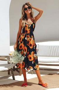Sunflower Midi SunDress
