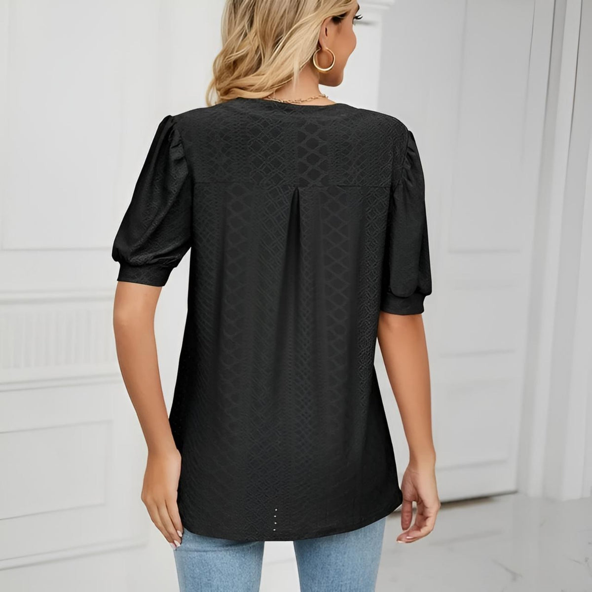 Puff Sleeve Blouse