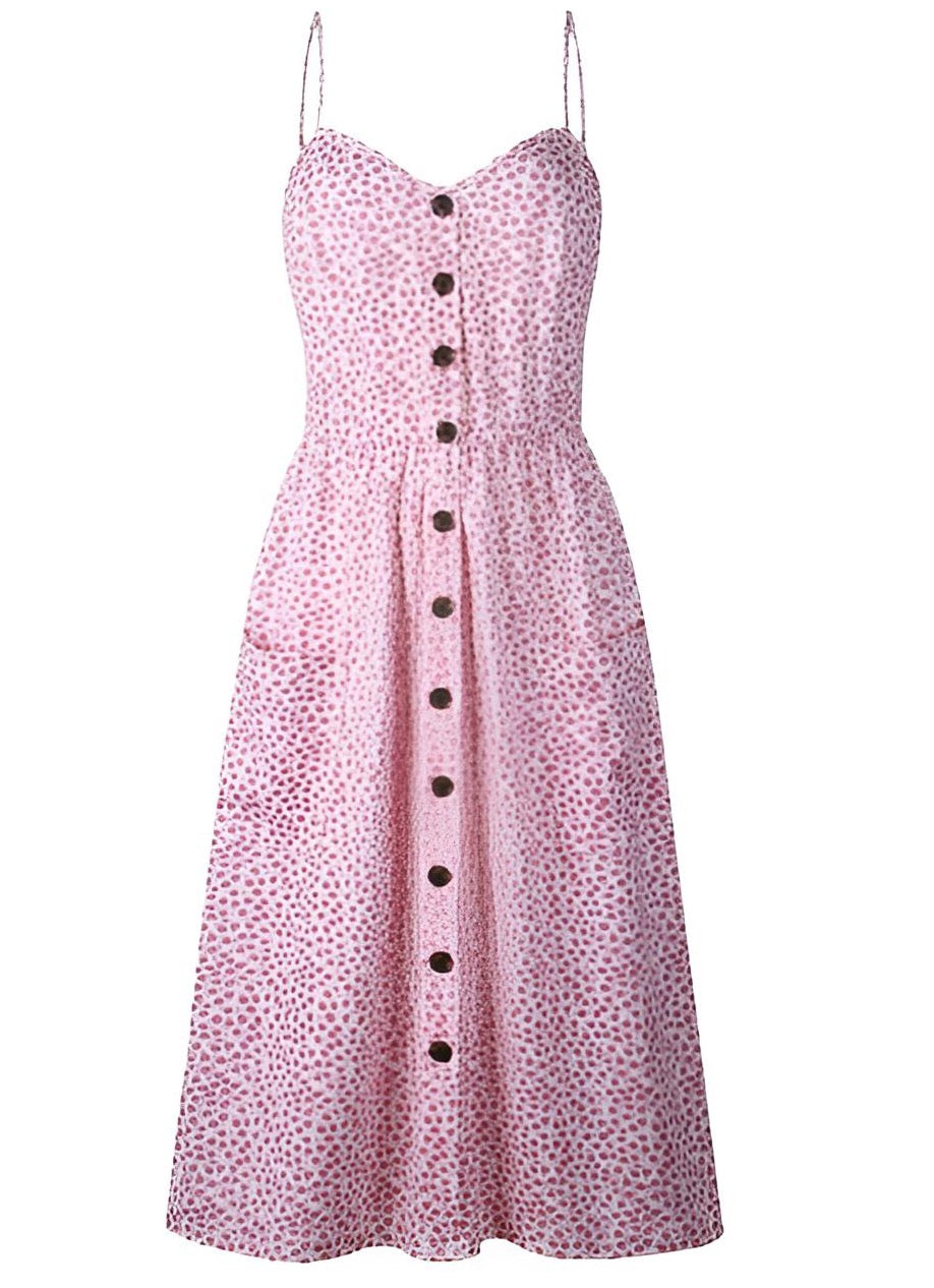 mini dress, Floral dress, dress, sun dress, summer style, summer fashion, sundress, sleeveless, beachwear, vacation style, pink dress, women's casual dress
