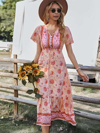 boho dress, boho style, bohemian dress, floral dress, maxi dress, Midi dress, hippie style, spring dress, Pink dress, summer dress, Bohemian, beachwear, Boho chic dress, boho maxi dress, boho dresses