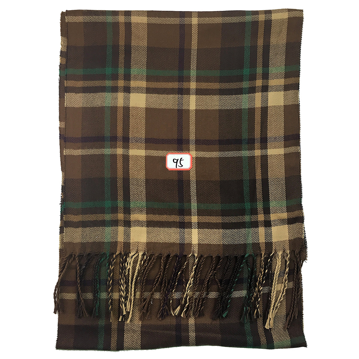 Unisex Plaid Scarves