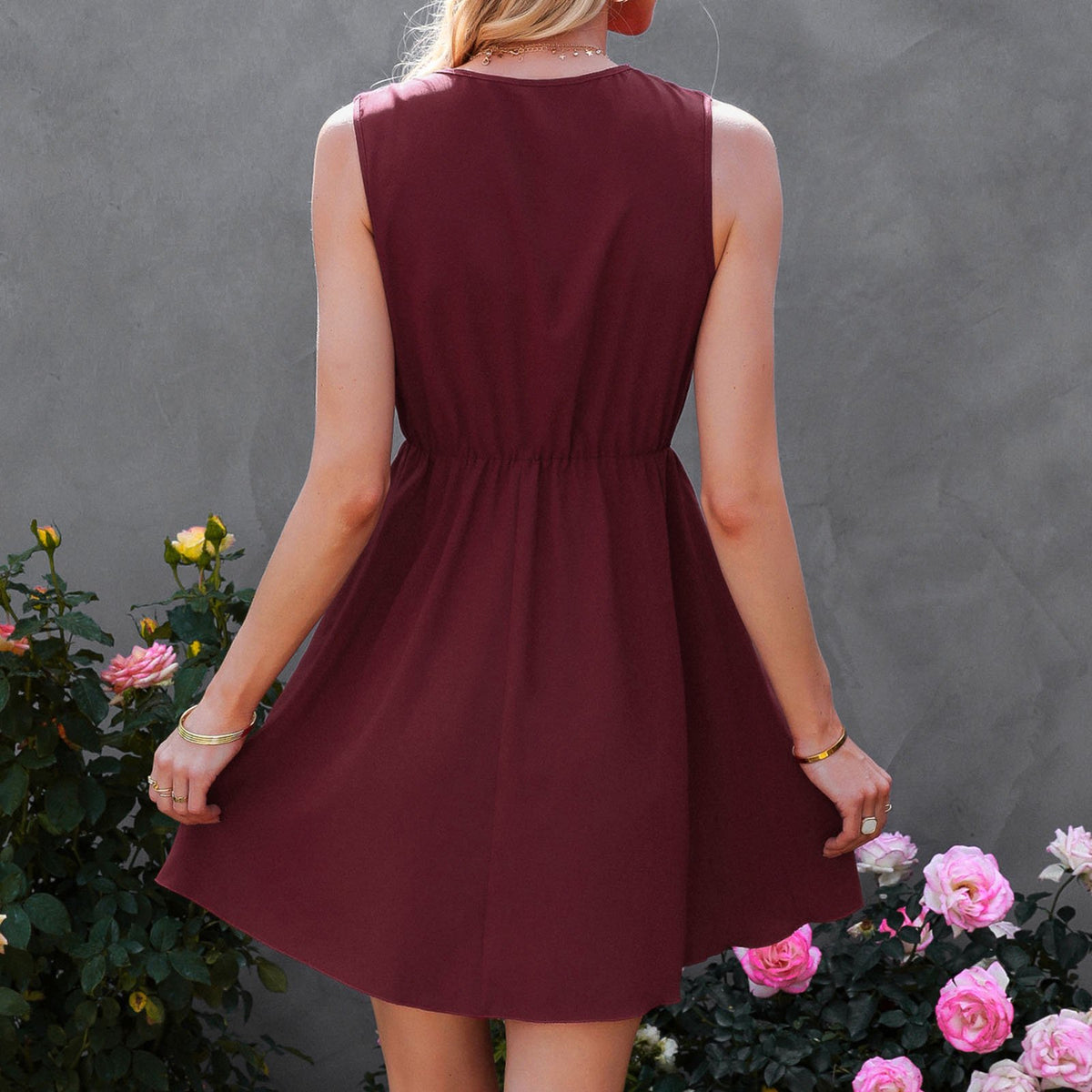 Ruffle Summer Mini Dress
