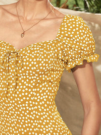 Sweet heart Midi Dress