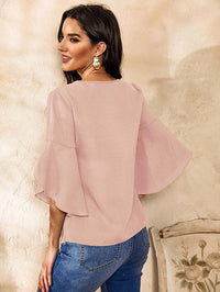 Flared Sleeve Top