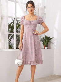 Sweet heart Midi Dress