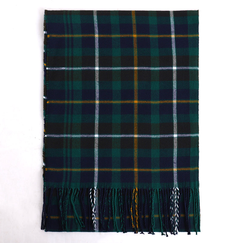 Unisex Plaid Scarves