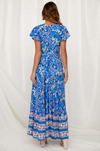 Boho Beach Wrap Dress
