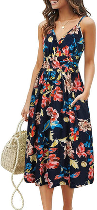Spaghetti Strap Summer Dress