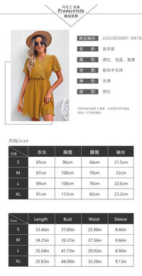 Swiss Dots Mini Dress