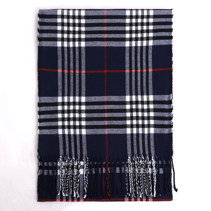 Unisex Plaid Scarves