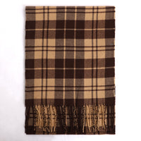 Unisex Plaid Scarves