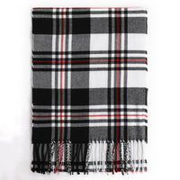 Unisex Plaid Scarves