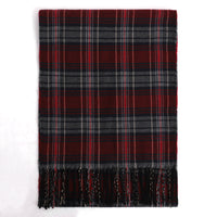 Unisex Plaid Scarves