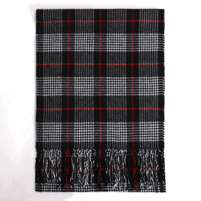 Unisex Plaid Scarves