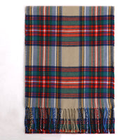 Unisex Plaid Scarves