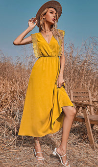 Butterfly Maxi Dress
