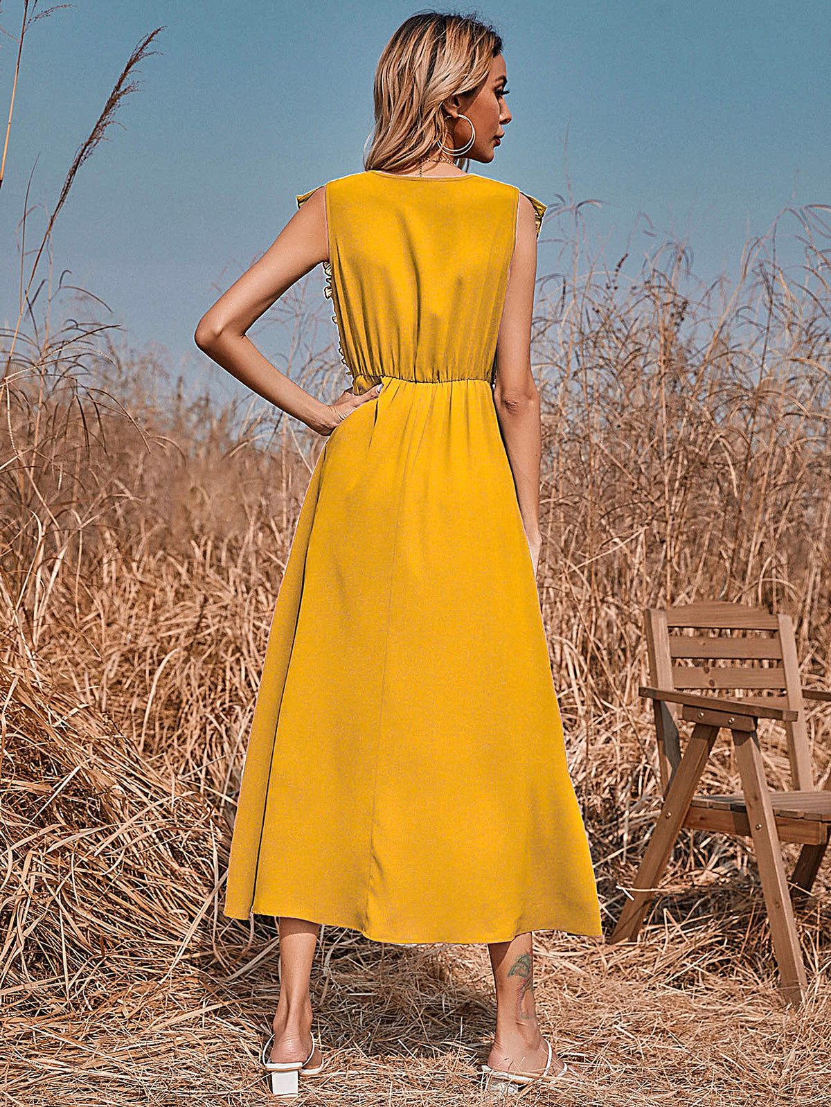 Butterfly Maxi Dress