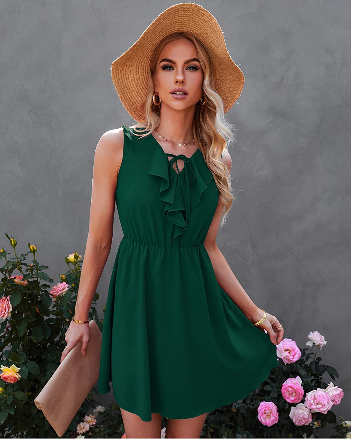 Ruffle Summer Mini Dress