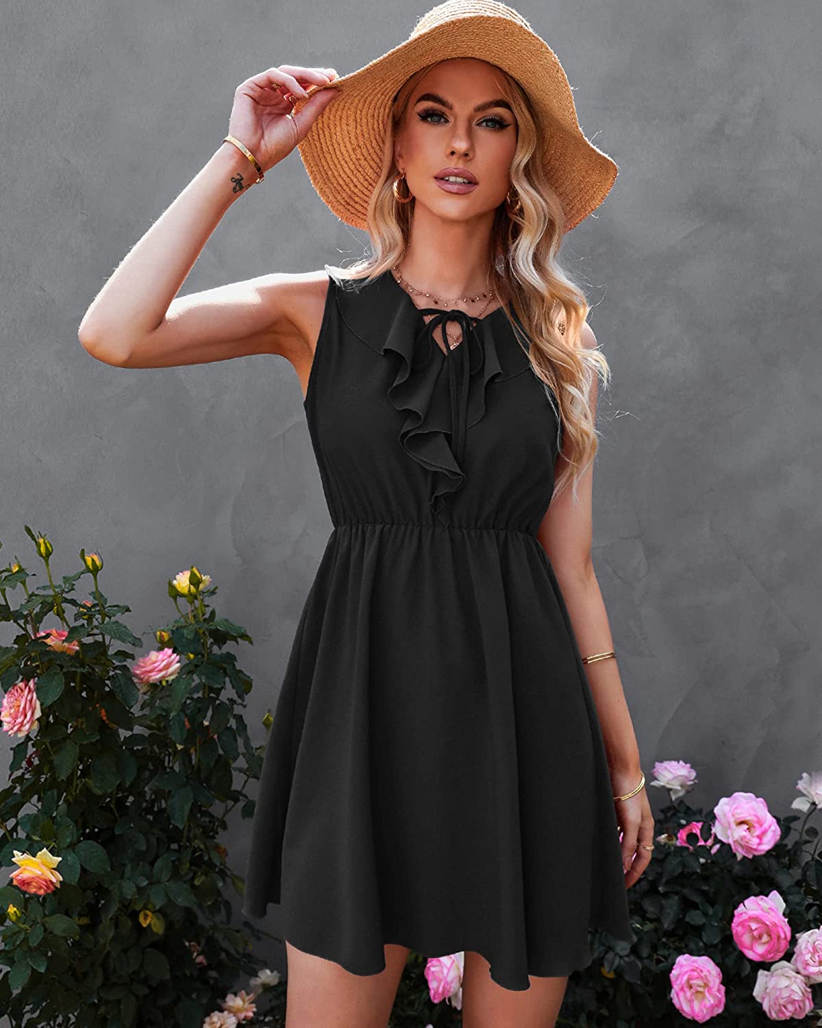 Ruffle Summer Mini Dress
