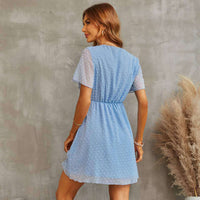 Swiss Dots Mini Dress