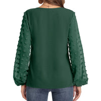 Blouse, tee, top, Women's tops, women's blouses, cute top, beige top, ruffle, trendy, new style, Shirt, office wear, business attire, Office blouse, casual top, business top, two tone top, Trendy office wear for women, long sleeve tops, Swiss dots