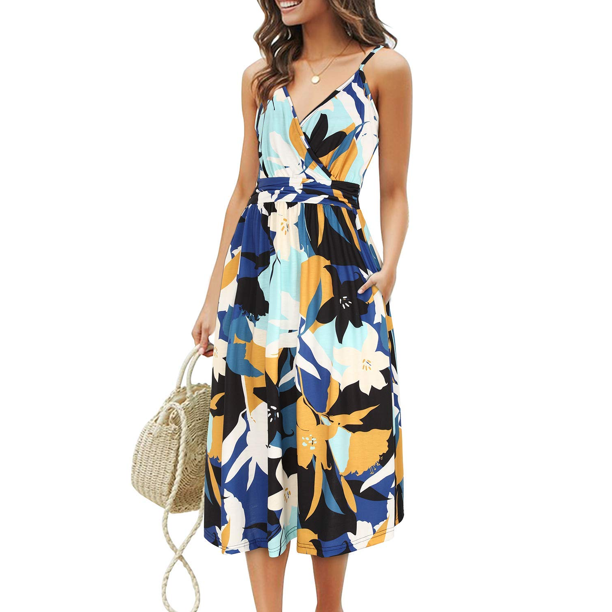 Spaghetti Strap Summer Dress