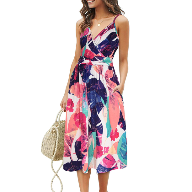 Spaghetti Strap Summer Dress