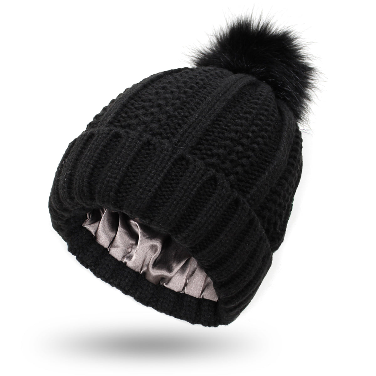 Winter Beanie w/Satin Liner