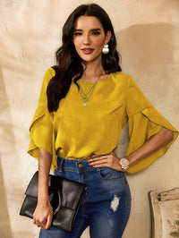 Flared Sleeve Top