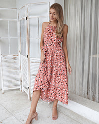 Polka Dots Maxi Dress