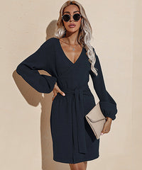 Solid color Mini Dress