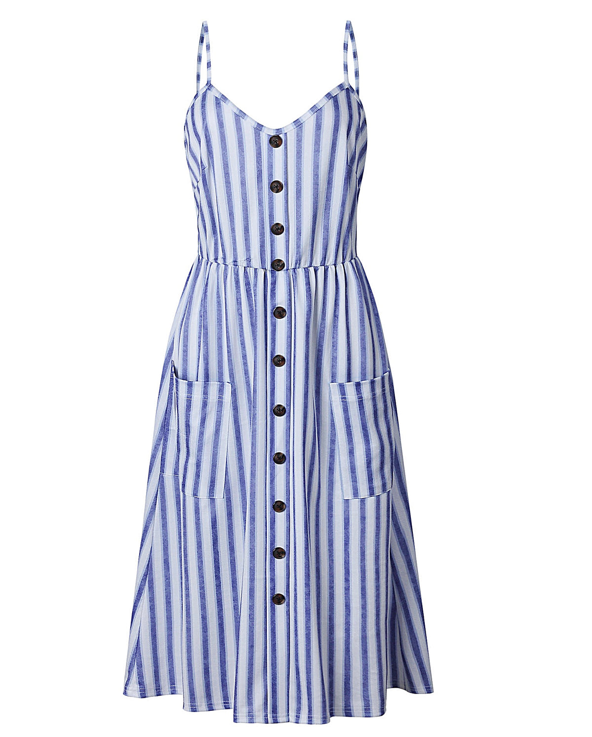 All Stripes Midi Dress