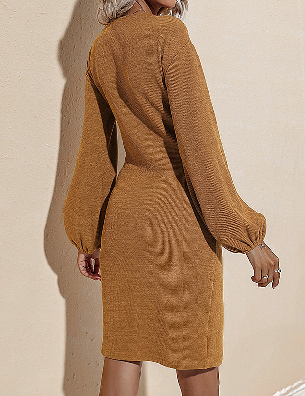 Solid color Mini Dress