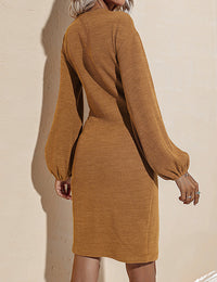Solid color Mini Dress