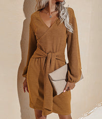 Solid color Mini Dress
