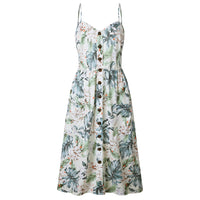 mini dress, Floral dress, dress, sun dress, summer style, summer fashion, sundress, sleeveless, beachwear, vacation style, Beige dress, women's casual dress