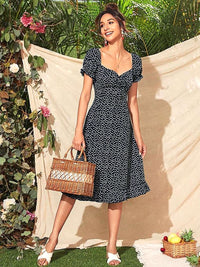 Sweet heart Midi Dress