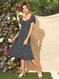 Sweet heart Midi Dress