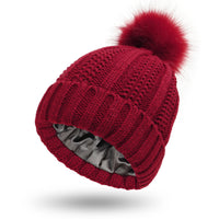 Winter Beanie w/Satin Liner