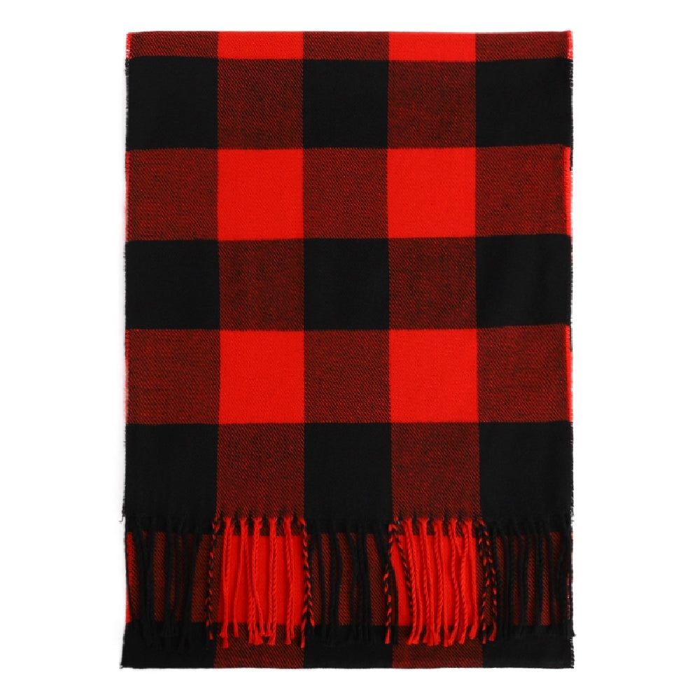 Unisex Plaid Scarves